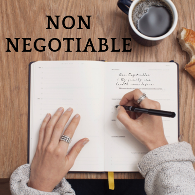Non Negotiable