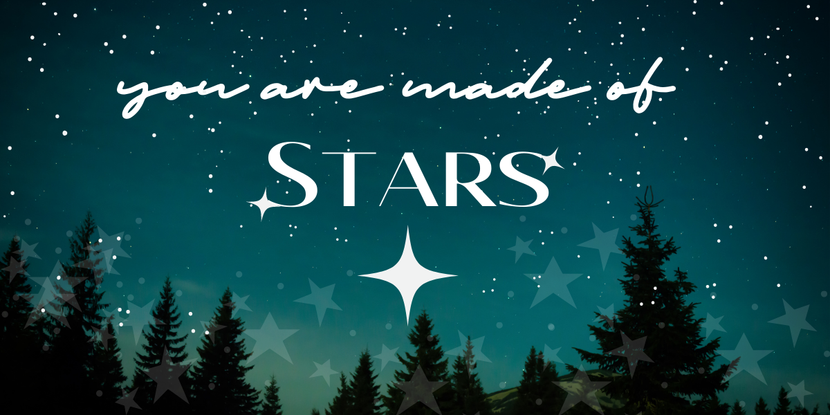 Load video: Be humble, for you are made of earth. Be noble, for you are made of stars&quot;. —Serbian Proverb video with the night sky and soft ambient music playing in the background