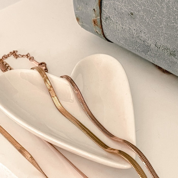 Golden Herringbone Chain