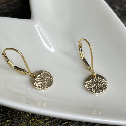 Sweet Sunflower Earrings